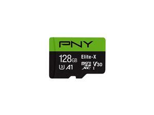 128GB Elite-X Class 10 U3 V30 microSDXC Flash Memory Card - 100MB/s, Class 10, U3, V30, A1, 4K UHD, Full HD, UHS-I, microSD 128GB Elite-X Class 10 U3 V30 microSDXC Flash Memory Card - 100MB/s, Class 10, U3, V30, A1, 4K UHD, Full HD, UHS-I, microSD