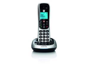 CD4011 DECT 60 Cordless Phone with Answering Machine and Call Block SilverBlack 1 Handset