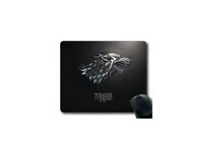 Game of the Thrones Winter is coming Stark Mouse Mat Rectangle by ieasycenter Game of the Thrones Winter is coming Stark Mouse Mat Rectangle by ieasycenter