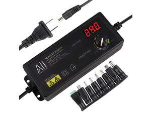 Adjust Voltage 3-24V 2.5A Power Supply Adapter AC/DC Switch w/ LED Display CA 
