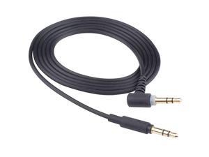 Cable Cord Compatible with Sony MDR1000X WH1000XM2 WH1000xm3 MDR10R MDR100ABN MDR1A MDRXB950bt MDR1ADAC Wireless Noise Cancelling Headphones Cable Wire Black