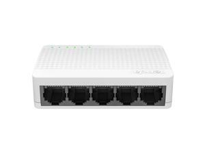 5 Port Fast Ethernet switch | Ethernet Splitter | PlugandPlay | Traffic Optimization | Unmanaged 5 Port Fast Ethernet switch | Ethernet Splitter | PlugandPlay | Traffic Optimization | Unmanaged