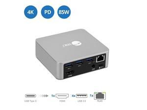 USBC Mini Docking Station with HDMI 4K30Hz Gigabit Ethernet 4X USB 30 Ports Power Delivery 85W Laptop Charging TypeC Dock Thunderbolt 3 Compatible for MacbooksWindowsChromebooks USBC Mini Docking Station with HDMI 4K30Hz Gigabit Ethernet 4X USB 30 Ports Power Delivery 85W Laptop Charging TypeC Dock Thunderbolt 3 Compatible for MacbooksWindowsChromebooks