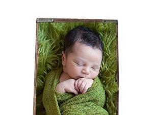 Sunmig Newborn Baby Stretch Wrap Photo Props Wrap-Baby Photography Props Dark Purple 