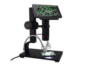 5 inch Screen 1080P Digital Microscope HDMI Microscope for Circuit Board Repair Soldering Tool ADSM302