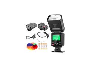750II TTL Flash Kit for Nikon D7200 D7100 D7000 D5500 D5300 D5200 D5100 D5000 D3300 D3200 D3100 D3000 D700 D600 D500 D90 D80 D70 D60 D50 Cameras with Wireless TriggerColor Filters Diffuser