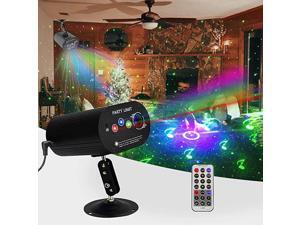 Party DJ Laser Light Projector Lens 48 Patterns Stage Strobe Lighting Sound Activated Remote Galaxy Ripple Wave Strobe Lighting for Disco Room Christmas Halloween RGB Lasers+ Background Party DJ Laser Light Projector Lens 48 Patterns Stage Strobe Lighting Sound Activated Remote Galaxy Ripple Wave Strobe Lighting for Disco Room Christmas Halloween RGB Lasers+ Background