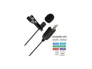 M1 USB Lavalier Lapel Clipon Omnidirectional Microphone for Laptop PC and Mac Perfect Podcasting Gaming Streaming and Desktop Mic 20Foot Cord M1 USB Lavalier Lapel Clipon Omnidirectional Microphone for Laptop PC and Mac Perfect Podcasting Gaming Streaming and Desktop Mic 20Foot Cord