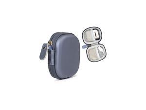 Protective Case for Airpods Handy Semihard case for airpods for travel protective and organize Shock and shake Proof mesh pocket for cable and other accessories Blue Protective Case for Airpods Handy Semihard case for airpods for travel protective and organize Shock and shake Proof mesh pocket for cable and other accessories Blue