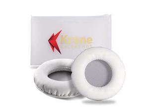 75MM Ear Pads for AKG K518LEAudio Technica ATH S200BTSony MDRNC6JVC OnEar Headphones Full List Inside White Protein Leather Grey Dust Mat Replacement Ear Muffs WhiteGrey 75MM Ear Pads for AKG K518LEAudio Technica ATH S200BTSony MDRNC6JVC OnEar Headphones Full List Inside White Protein Leather Grey Dust Mat Replacement Ear Muffs WhiteGrey