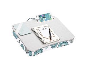 LapGear Designer with Phone Holder and Device Ledge Medallion Fits up to 156 Inch Laptops Style No 45425 LapGear Designer with Phone Holder and Device Ledge Medallion Fits up to 156 Inch Laptops Style No 45425