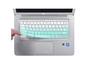 Keyboard Cover for HP 14 inch Chromebook/HP Chromebook 14-db Series/HP Chromebook 14-ca Series/HP Chromebook 14-ak Series/HP Chromebook 14 G2 G3 G4 G5, Ombre Mint Green Keyboard Cover for HP 14 inch Chromebook/HP Chromebook 14-db Series/HP Chromebook 14-ca Series/HP Chromebook 14-ak Series/HP Chromebook 14 G2 G3 G4 G5, Ombre Mint Green