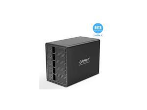 5 Bay USB 30 35 inch External Hard Drive Enclosure Support 80TB 5 x 16TB Aluminum Alloy HDD Enclosure with Fan 150W UASP Disk Data Storage Diskless 5 Bay USB 30 35 inch External Hard Drive Enclosure Support 80TB 5 x 16TB Aluminum Alloy HDD Enclosure with Fan 150W UASP Disk Data Storage Diskless