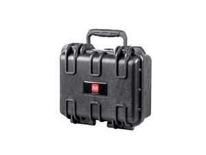 WeatherproofShockproof Hard Case Black IP67 Level dust and Water Protection up to 1 Meter Depth with Customizable Foam 12 x 10 x 6
