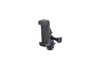 Phone Holder with Tripod Adapter Long Screw 14 Screw Hot Shoe Mount for Smartphone Sports Camera Phone Holder with Tripod Adapter Long Screw 14 Screw Hot Shoe Mount for Smartphone Sports Camera