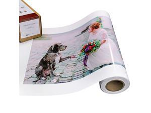 Luster Photo Printer Paper 10 mil 255 gsm Luster Finish Premium Photo Paper Roll on 3in Core 10 inches x 100 feet Works with Most Inkjet Printers Including Professional Makes and Models Luster Photo Printer Paper 10 mil 255 gsm Luster Finish Premium Photo Paper Roll on 3in Core 10 inches x 100 feet Works with Most Inkjet Printers Including Professional Makes and Models