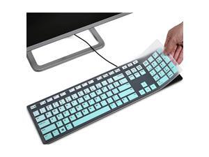 Cover Compatible with Dell Wired KB216 amp Dell KM636 KM636V2 Wireless Anti Dust Waterproof Protective Skin Ombre Mint Green Cover Compatible with Dell Wired KB216 amp Dell KM636 KM636V2 Wireless Anti Dust Waterproof Protective Skin Ombre Mint Green