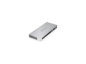 MultiGig 12Port Unmanaged Switch with 2Port 2 5G and 2Port 10G SFP+ DesktopWallmount 5Years Warranty XGS101012 MultiGig 12Port Unmanaged Switch with 2Port 2 5G and 2Port 10G SFP+ DesktopWallmount 5Years Warranty XGS101012