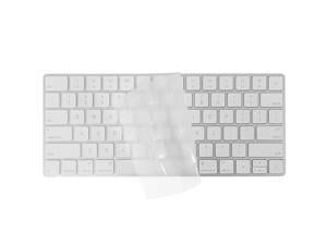 Keyboard Cover Skin for Apple Wireless Magic Keyboard Ultra Thin Clear Soft TPU Type Dust Proof Protector