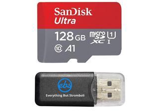 128GB Ultra Micro SDXC Memory Card Bundle Works with Samsung Galaxy A6 A6+ A8 A8 Star Phone UHSI Class 10 SDSQUAR128GGN6MN Plus Everything But Stromboli TM Card Reader