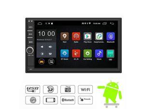Android 90 Double Din Car Stereo Radio 7 Inch Touch Screen in Dash GPS Navigation Support WiFi Bluetooth Mirror Link SWC OBD with Backup Camera and Microphone No DVD Android 90 Double Din Car Stereo Radio 7 Inch Touch Screen in Dash GPS Navigation Support WiFi Bluetooth Mirror Link SWC OBD with Backup Camera and Microphone No DVD