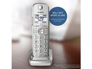 Panasonic Cordless Phone Handset Accessory Compatible with KXTGE463S KXTGE474S KXTGE475S Series Cordless Phone Systems KXTGEA40S Silver Panasonic Cordless Phone Handset Accessory Compatible with KXTGE463S KXTGE474S KXTGE475S Series Cordless Phone Systems KXTGEA40S Silver