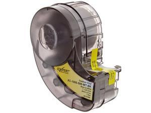 High Adhesion Vinyl Label Tape XC1000595WTBK Black on White Vinyl Film Compatible with IDXPERT and LABXPERT Label Printers 30 Length 1quot Width High Adhesion Vinyl Label Tape XC1000595WTBK Black on White Vinyl Film Compatible with IDXPERT and LABXPERT Label Printers 30 Length 1quot Width