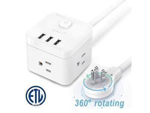 Surge Protector Power Strip with USBDesktop Power Strip with 3 AC Outlets 3 USB Ports Up to 1875W5Ft Extension Cords 360°Rotating Flat Plug for Cruise Ship Travel Home Office2020 Upgraded Surge Protector Power Strip with USBDesktop Power Strip with 3 AC Outlets 3 USB Ports Up to 1875W5Ft Extension Cords 360°Rotating Flat Plug for Cruise Ship Travel Home Office2020 Upgraded