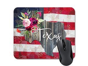 State Map Mouse Pad American Flag Mousepad Patriotic Desk Accessories D¨¦cor State Map Mouse Pad American Flag Mousepad Patriotic Desk Accessories D¨¦cor