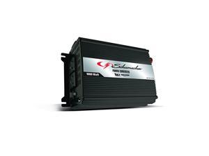 SI1000 1000 Watt DC to AC Power Inverter with 2 120V AC Outlets 1 USB Port Power Directly Connect to Battery