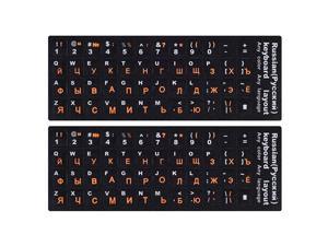 2pcs Pack Universal English Keyboard Stickers Glow In The Dark Keyboard Letters Stickers For Computer Laptop Notebook Desktop English Glow Newegg Com