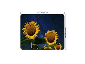Under The Milky Way Sunflower Mouse Pad Neoprene Rectangular Mouse Pad Office Computer Accessories Mouse Pad Game Mouse Pad Under The Milky Way Sunflower Mouse Pad Neoprene Rectangular Mouse Pad Office Computer Accessories Mouse Pad Game Mouse Pad