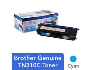 Genuine Standard Yield Toner Cartridge, TN310C, Replacement Cyan Toner, Page Yield Up To 1,500 Pages, TN310 Genuine Standard Yield Toner Cartridge, TN310C, Replacement Cyan Toner, Page Yield Up To 1,500 Pages, TN310