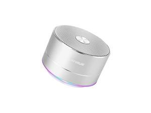 Portable Wireless Bluetooth Speaker with Built-in-Mic,Handsfree Call,AUX Line,TF Card,HD Sound and Bass for iPhone Ipad Android Smartphone and More (Silver) Portable Wireless Bluetooth Speaker with Built-in-Mic,Handsfree Call,AUX Line,TF Card,HD Sound and Bass for iPhone Ipad Android Smartphone and More (Silver)