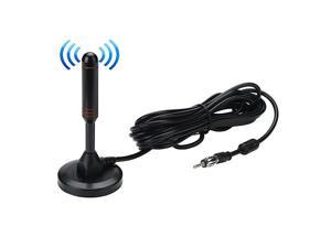 Magnet Antenna Universal Magnetic Am Fm Antenna for Radio Home 16ft Long 75Ohm with Magnetic Base Antenna