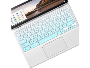 Keyboard Cover Skin Fit HP Chromebook 11 G1 G2 G3 G4 G5 G6 EE 116 Inch | 2019 2018 HP Chromebook 14 G2 G3 G4 Touch 14ca 14ak HP Chromebook x360 116 Gradual Mint Green