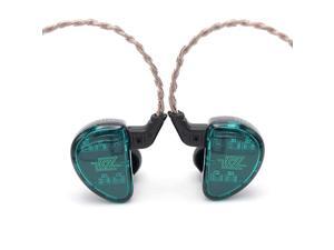 AS10 5BA HiFi Stereo in-Ear Earphone High Resolution Earbud Headphone with 0.75mm 2 pin Cable, Five Balanced Armature Drivers, Noise Cancelling (Mic, Cyan) AS10 5BA HiFi Stereo in-Ear Earphone High Resolution Earbud Headphone with 0.75mm 2 pin Cable, Five Balanced Armature Drivers, Noise Cancelling (Mic, Cyan)