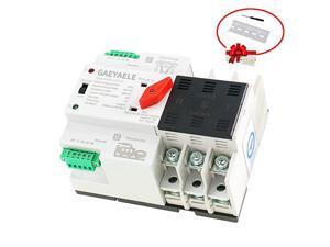 W2R3P Din Rail Mounted Automatic Transfer Switch Three Phase ATS 100A Power Transfer Switch W2R 3P 63A W2R3P Din Rail Mounted Automatic Transfer Switch Three Phase ATS 100A Power Transfer Switch W2R 3P 63A