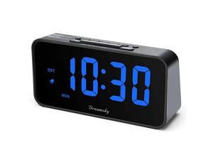 73 Inches Large Alarm Clock Radio Electronic FM Clock Radio 2 Inches Digit Display with Dimmer USB Charging Port Weekday Display Snooze Sleep Timer DST Battery Backup 73 Inches Large Alarm Clock Radio Electronic FM Clock Radio 2 Inches Digit Display with Dimmer USB Charging Port Weekday Display Snooze Sleep Timer DST Battery Backup