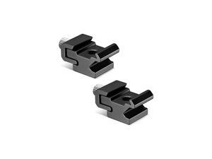 Black Metal Cold Shoe Flash Stand Adapter with 14inch 20 Tripod Screw 2 Packs Black Metal Cold Shoe Flash Stand Adapter with 14inch 20 Tripod Screw 2 Packs