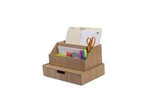Large Drawer Plus Desktop AllinOne Organizer for File Folders Notepads Pens Stationary Items Small Electronics and More Large Drawer Plus Desktop AllinOne Organizer for File Folders Notepads Pens Stationary Items Small Electronics and More