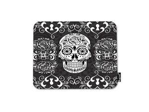 Skull Mouse Pad Day of The Dead Sugar Skull Rose Eye Black and White Flowers Mouse Mat NonSlip Rubber Base Mousepad for Computer Laptop PC Gaming Working Office Home 95x79 Inch Skull Mouse Pad Day of The Dead Sugar Skull Rose Eye Black and White Flowers Mouse Mat NonSlip Rubber Base Mousepad for Computer Laptop PC Gaming Working Office Home 95x79 Inch