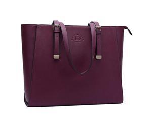Bag Women Tote Bag15 156 Inch Work Bag Briefcase with Comfortable Shoulder Strap for Office Ladies College Girl CarryingBurgundy Bag Women Tote Bag15 156 Inch Work Bag Briefcase with Comfortable Shoulder Strap for Office Ladies College Girl CarryingBurgundy