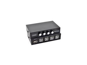 4 Port USB 20 Sharing Manual Switch Box Hub 4 PCS Share Switcher 1 USB Device for Printer Scanner Camera Keyboard 4 Port 4 Port USB 20 Sharing Manual Switch Box Hub 4 PCS Share Switcher 1 USB Device for Printer Scanner Camera Keyboard 4 Port