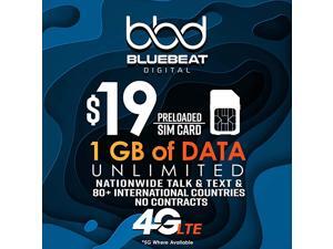 Prepaid Trial SIM Card 4G LTE 5G Where Available on GSM Network 1 GB of Data and Unlimited Talk Text for 30 Days 80+ International Countries Included Prepaid Trial SIM Card 4G LTE 5G Where Available on GSM Network 1 GB of Data and Unlimited Talk Text for 30 Days 80+ International Countries Included