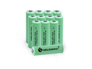 Solar Light AA NiCD 800mAh Rechargable BatteriesAA Rechargeable Batteries for Solar Lights Solar LampPack of 12 Solar Light AA NiCD 800mAh Rechargable BatteriesAA Rechargeable Batteries for Solar Lights Solar LampPack of 12