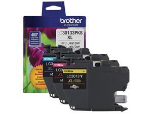 Printer Genuine LC30133PKS 3Pack High Yield Color Ink Cartridges Page Yield Up to 400 PagesCartridge Includes Cyan Magenta and Yellow LC3013 Printer Genuine LC30133PKS 3Pack High Yield Color Ink Cartridges Page Yield Up to 400 PagesCartridge Includes Cyan Magenta and Yellow LC3013