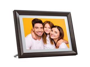 Digital Picture Frame WiFi 10 inch IPS Touch Screen HD Display 16GB Storage AutoRotate Share Photos via App Email Cloud Classic 10