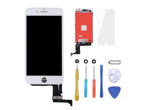 Screen Replacement for iPhone 7 47 inch LCD Digitizer Touch Screen LCD Replacement Screen Frame Assembly Full Set with Tools and Screen Protector White