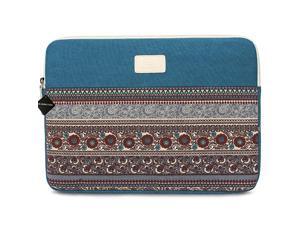 Inch Bohemian Canvas Protective Laptop Sleeve Bag Notebook Case Cover for MacBook Chromebook Acer Dell HP Samsung Sony Horizontal Blue Inch Bohemian Canvas Protective Laptop Sleeve Bag Notebook Case Cover for MacBook Chromebook Acer Dell HP Samsung Sony Horizontal Blue